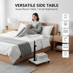 C Table End Table Adjustable Height, C Shaped End - Image 5