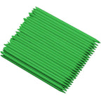 100 Pcs Orange Wood Nail Sticks Double Sided Multi Functional Cuticle Pusher by Borogo