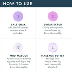 VOESH Pedi in a Box 4 Step Jasmine Soothe - Image 3