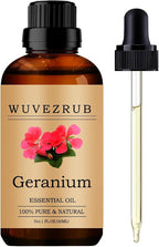 Geranium Essential Oils, 30ML Pure and Natural Essential Oil by WUVEZRUB