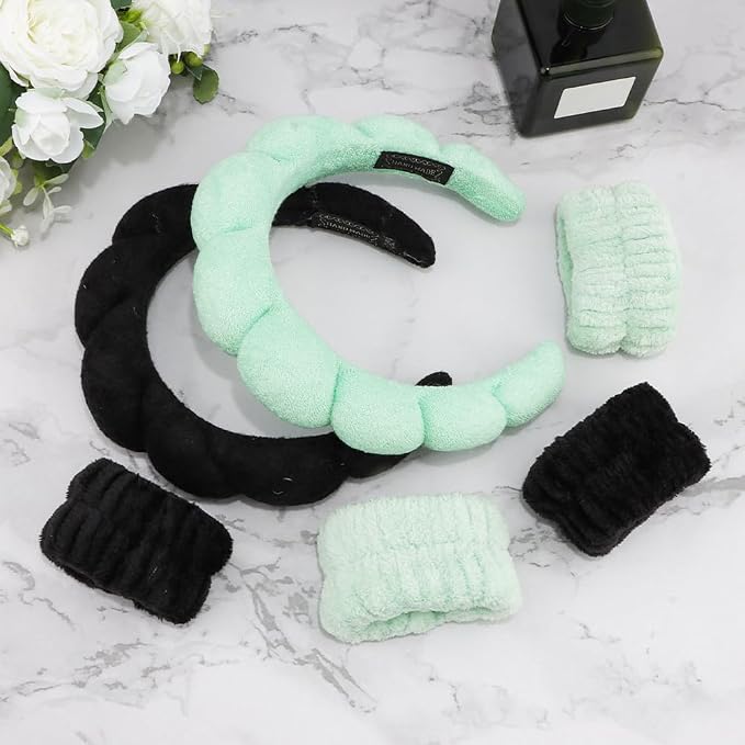 SPA Headbands for Washing Face Makeup Headbands - Image 2