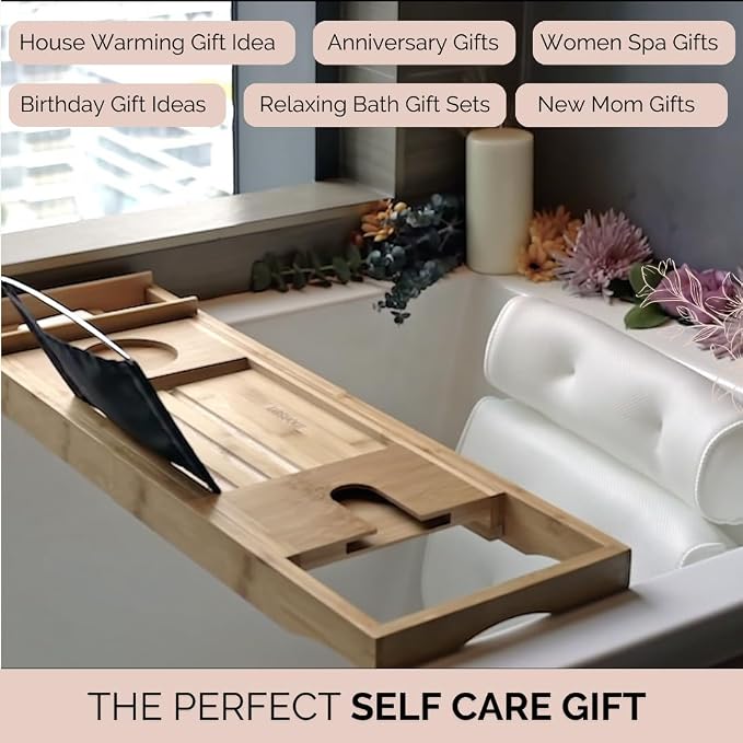 Foldable Bathtub Tray Caddy - Image 6