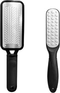 2 Pack Colossal Foot Files Kit Callus Remover Stainless Steel Dual Sided Foot by Vamelia