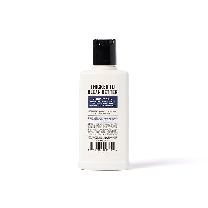 Duke Cannon THICK Body Wash for Men – High-Viscosity Shower Gel, Midnight Swim - Image 2