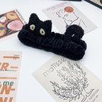 Funny Cat Headband for Women, Cute Animal Duck Frog Dinosaur Snail Kawaii Spa - Image 6