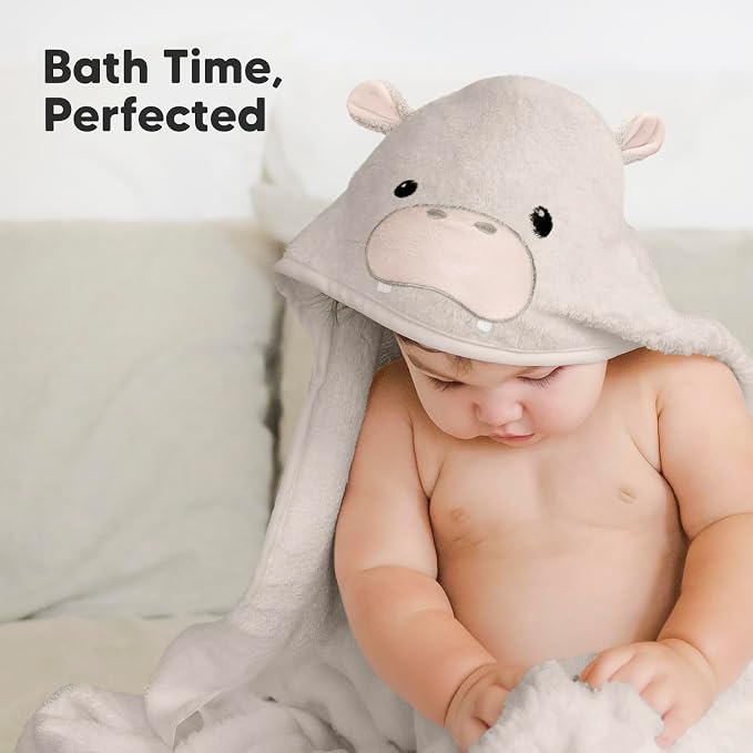 KeaBabies Hooded Baby Towel for Newborn - Image 9
