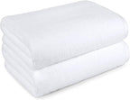 Amazon Basics 2-Piece Quick-Dry Oversize Bath Towel, 100% Cotton by AmazonBasics