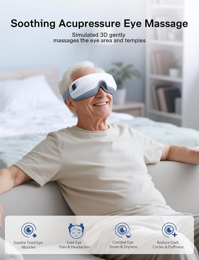 Eye Massager with Heat and Cooling, Mothers Day Gifts - Image 3
