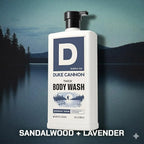 Duke Cannon THICK Body Wash for Men, Midnight Swim, Deep Cleansing & Hydrating - Image 8