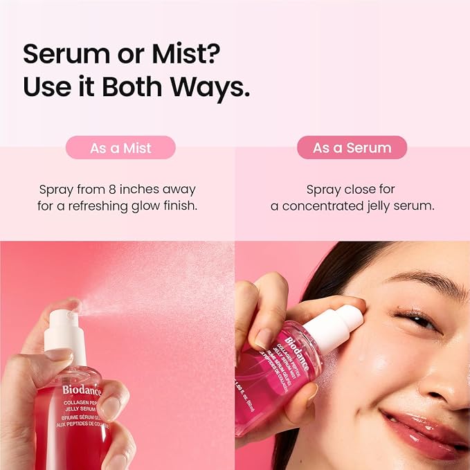 BIODANCE Collagen Peptides Jelly Serum Mist, Hydrating Face Mist, Anti-Aging - Image 8