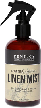 DRMTLGY Natural Lavender Linen Mist and Room Spray. Pure Lavender Essential Oil by DRMTLGY