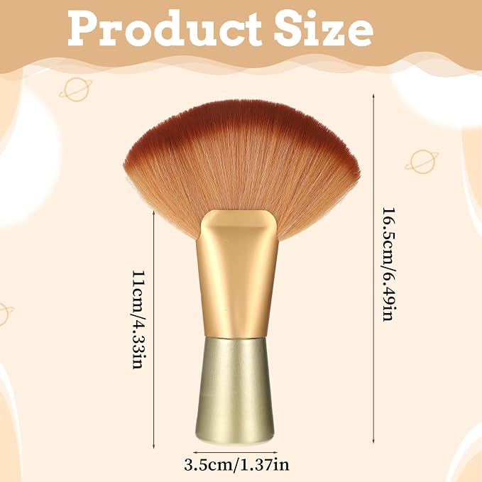Professional Large Body Powder Brush, Soft Setting Powder Brush - Image 4