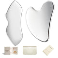 Stainless Steel Gua Sha Facial Tools, Face Comb & Massager Metal Gua sha Tool by FSwsawX