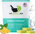 Morning Citrus Mint Shower Steamers Aromatherapy by TheHerbalZen