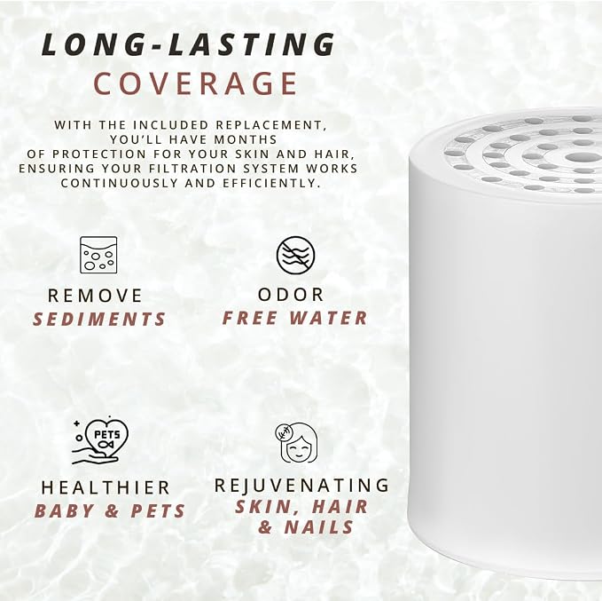 COLSEN Shower Filter Replacement – Universal Bath Water softener - Image 6