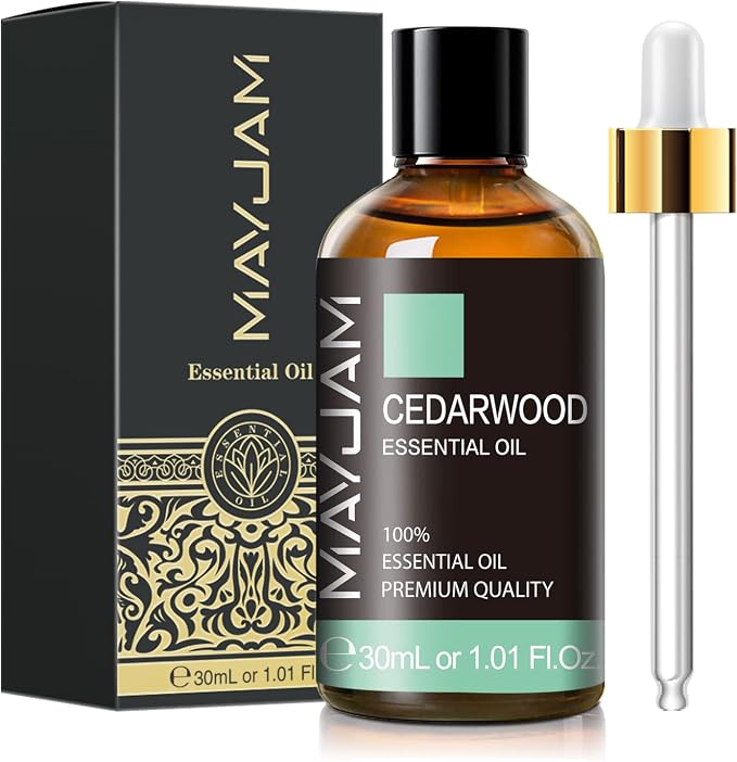 Cedarwood Essential Oil 1.01fl.oz/30ML, MAYJAM Premium Cedarwood Oil - Image 2