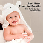 6-Pack Baby Washcloths – Soft Absorbent Viscose from Bamboo Washcloths - Image 9