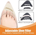 16 Pairs Shoe Filler Heel Pads for Womens Shoes - Image 2