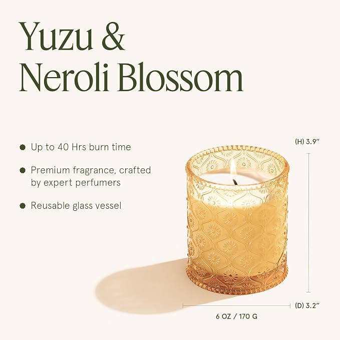 LA JOLIE MUSE Yuzu & Neroli Blossom Candle - Image 5