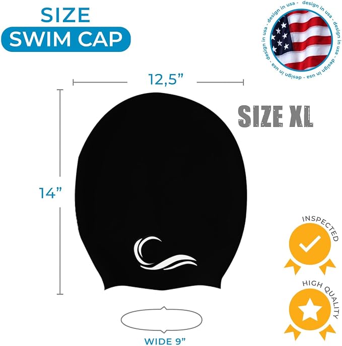 Interlaken Silicone Swim Cap - Image 3