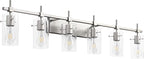 SOLFART 49.2 inch 6 Lights Vanity Light fixtures by SOLFART