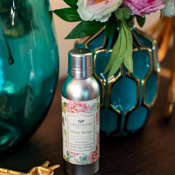 Greenleaf Gifts Peony Bloom Scented Room Air Freshener Spray | Non-Aerosol 7 oz - Image 4