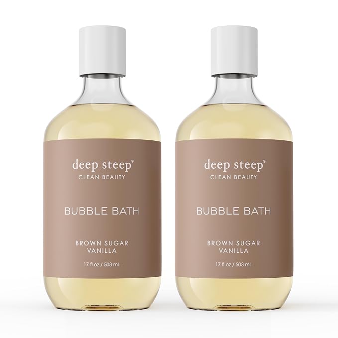 Deep Steep Bubble Bath, Clinically Tested Soothing Soak by DeepSteep