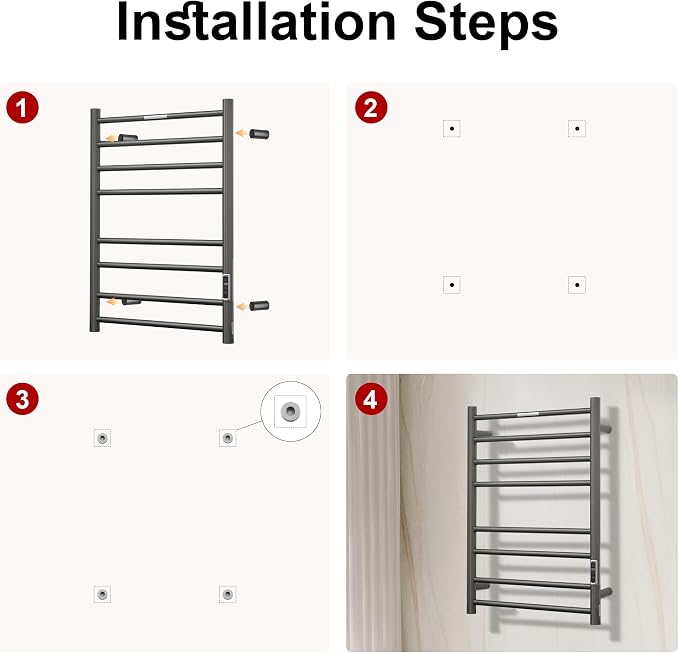 Electric Heated Towel Warmer - Image 7