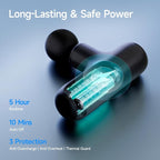 HEYCHY Super Mini Massage Gun Deep Tissue, Handheld Muscle Massager - Image 6