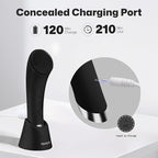 PRITECH Facial Cleansing Brush, Rechargeable Silicone Face Scrubber - Image 8