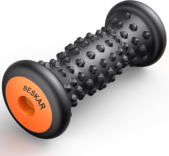 BESKAR Foot Massager Roller for Plantar Fasciitis Relief, Deep Tissue Muscle by BESKAR
