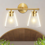 Hamilyeah Bathroom Vanity Light Fixtures Over Mirror, 2 Light Wall Light Fixture - Image 7