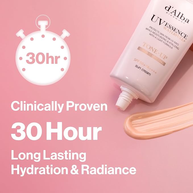d'alba Piedmont Waterfull Tone-Up Sunscreen Serum BROAD SPECTRUM SPF 50 + - Image 7
