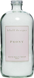 K. Hall Designs Peony Bath Salt Soak by KHallDesigns