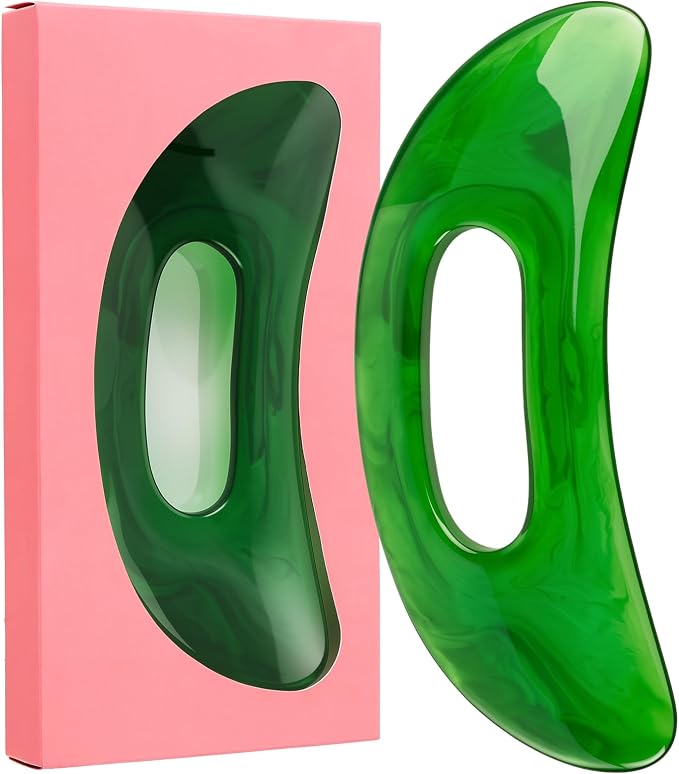 Gua Sha Massage Tool with Handle, Handheld Guasha Board by Unknown