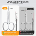 THRAU Cuticle Scissors Extra Fine - Image 2