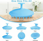 Meartchy Silicone Scalp Massager Shampoo Brush, Scalp Brush - Image 2