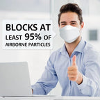 LEVENIS Face Masks 50 Pack, Breathable Comfortable and Disposable Mask - Image 5