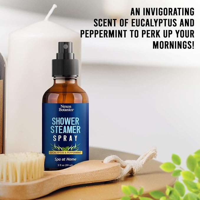Eucalyptus & Peppermint Shower Steamer Spray 2 fl oz - Image 2