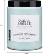 M&SENSE Candle Oceanic Breeze Scented, 19.4oz 110 Hour Long Lasting 2 Wick - Image 10