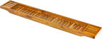 VaeFae Teak Bathtub Tray, Wooden Bath Caddy by VaeFaeDirect