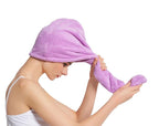 HOPESHINE Hair Drying Towel Twist Women's Soft Shower Microfiber Towels - Image 7