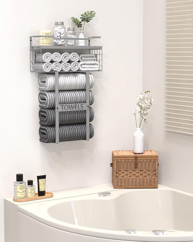 Towel Racks for Bathroom Wall Mounted - Image 2
