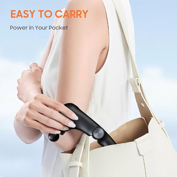 Massage Gun with 10 Replacement Heads, Massage Gun with Heat, Back Massager - Image 8