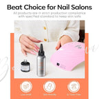 modelones Gel Top Coat, 100ml No Wipe Extra Glossy Gel Nail Polish Long-Lasting - Image 8