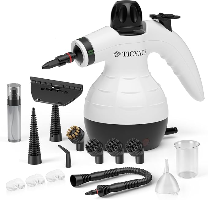 TICYACK Handheld Steam Cleaner, Steam Cleaner by VisittheTICYACK