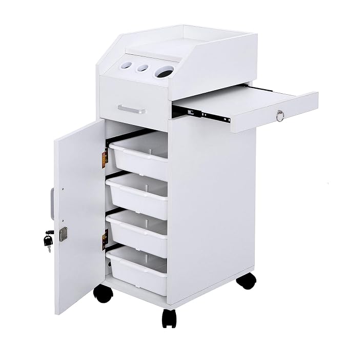 Winado Hair Salon Storage Cart by Winado