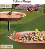 Garbuildman Upgraded 5-Prong Base Bird Bath - Image 6