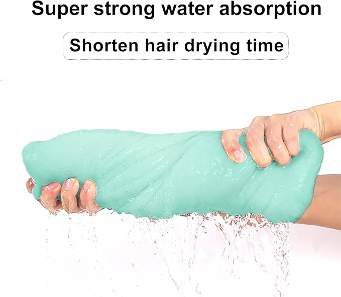 Microfiber Hair Drying Towel Wrap - Image 6