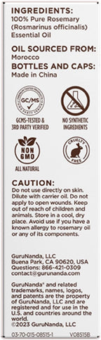 GuruNanda Rosemary Essential Oil - Image 7